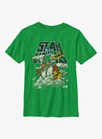Star Wars Cloudy With A Chance Of Boba Fett Youth T-Shirt