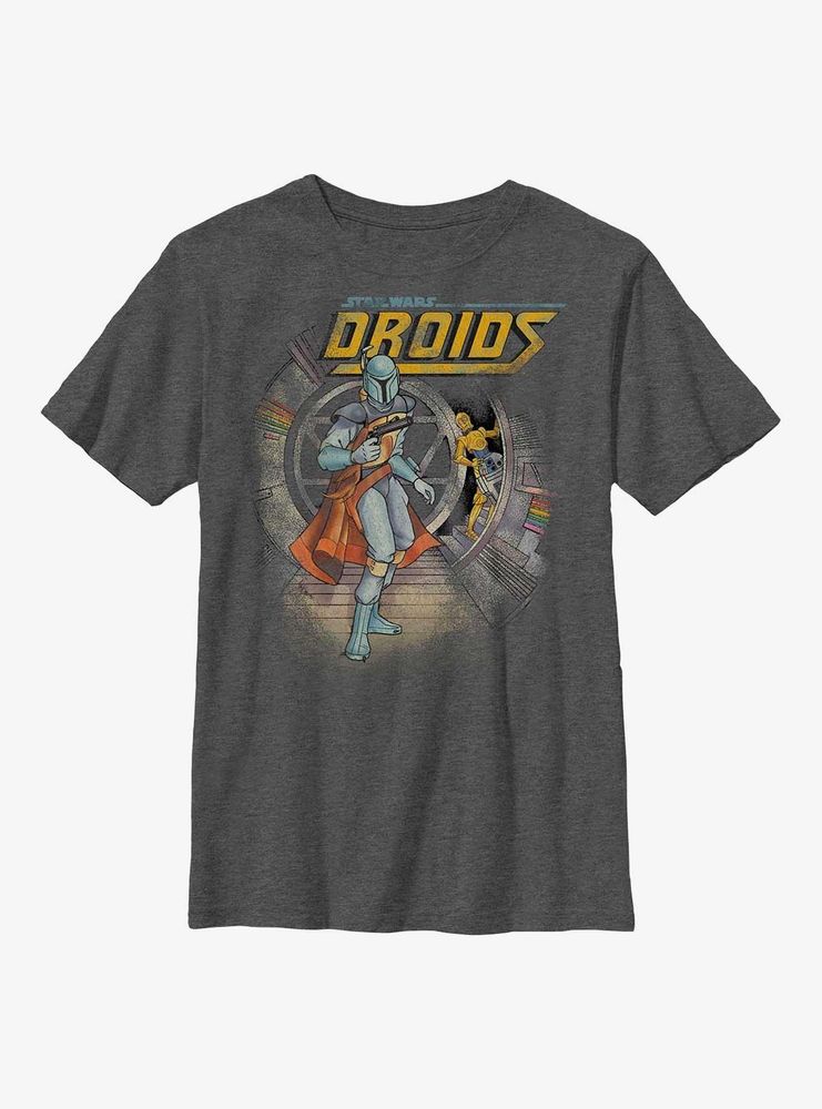 Star Wars Boba Fett Droids Youth T-Shirt