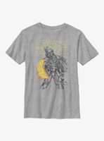 Star Wars Boba Fett Heat Thrower Youth T-Shirt