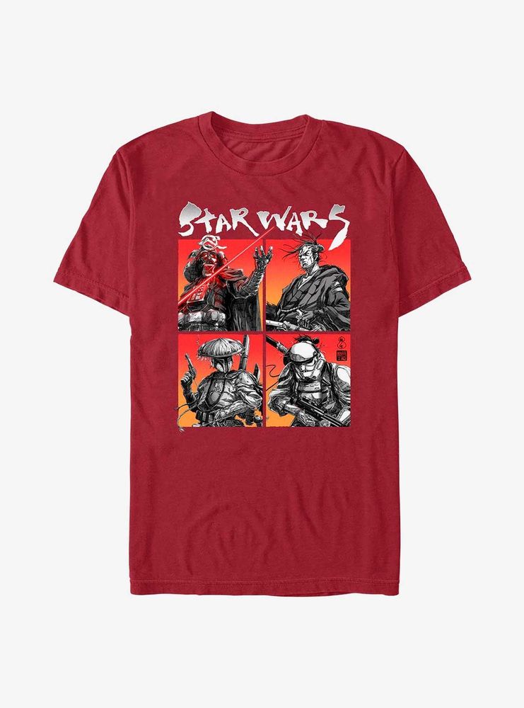 Star Wars: Visions Dark Side Squares T-Shirt