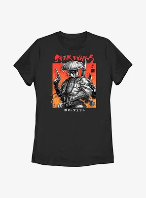 Star Wars: Visions Boba Fett Up Womens T-Shirt