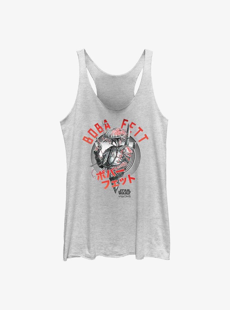 Boxlunch Star Wars: Visions The Boba Fett Womens Tank Top