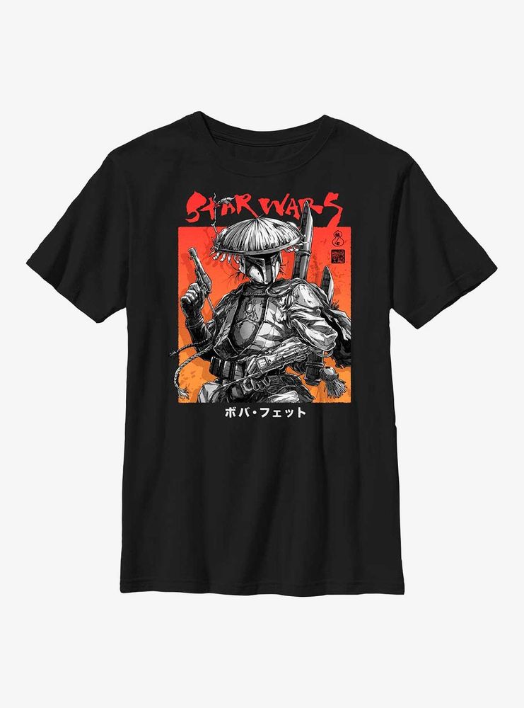 Star Wars: Visions Boba Fett Up Youth T-Shirt