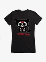 Skelanimals I Still Purr Girls T-Shirt