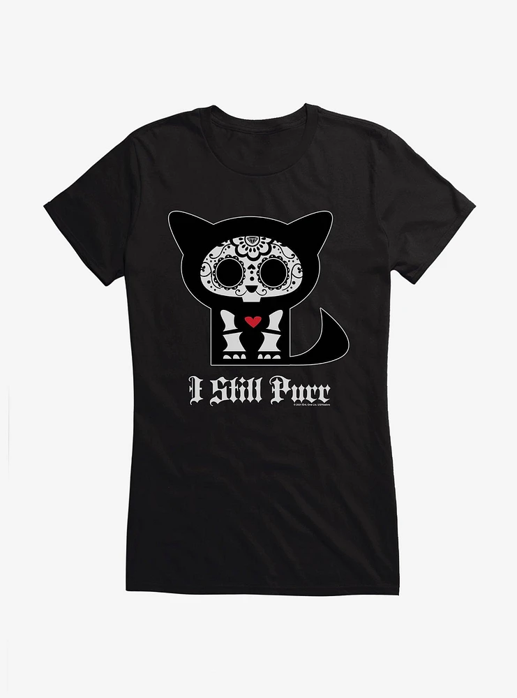 Skelanimals I Still Purr Kit Girls T-Shirt