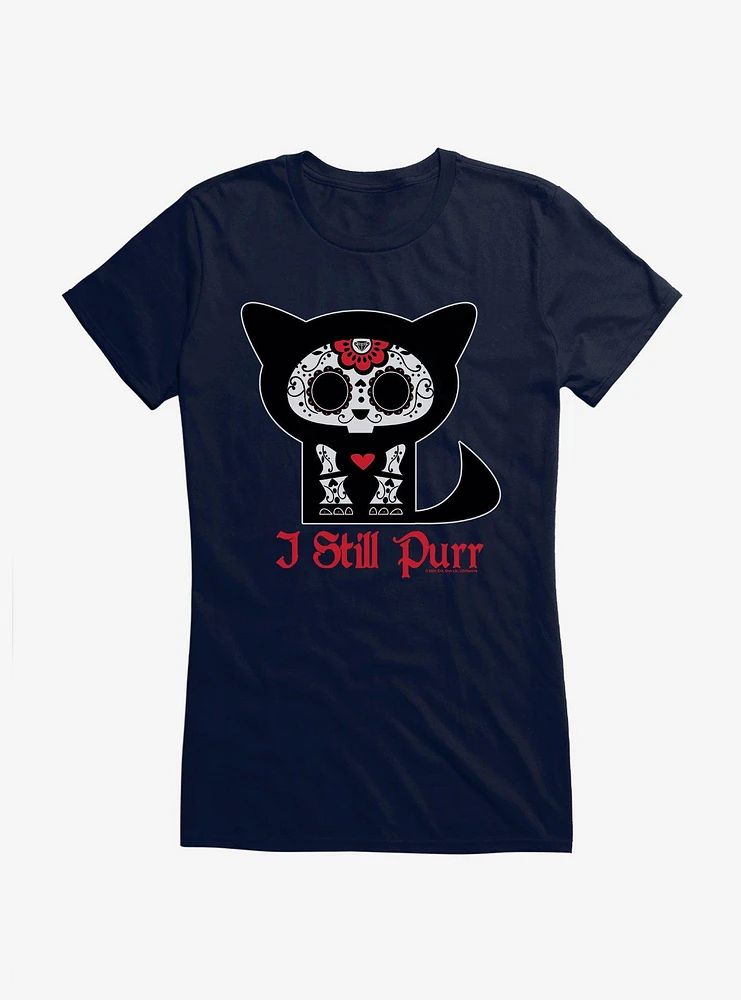 Skelanimals I Still Purr Girls T-Shirt