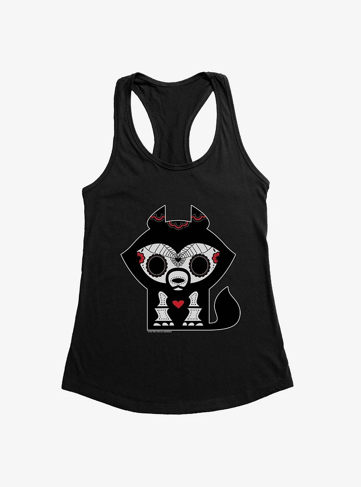 Skelanimals Day of the Dead Foxy Girls Tank