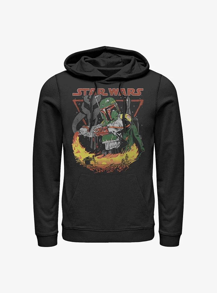 Star Wars Boba Fett Burns Hoodie