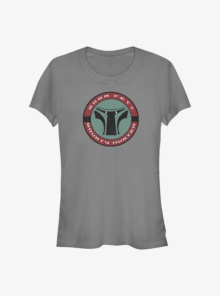 Star Wars Boba Fett Hunter Badge Girl's T-Shirt