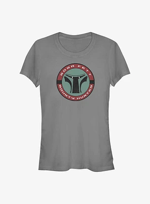 Star Wars Boba Fett Hunter Badge Girl's T-Shirt