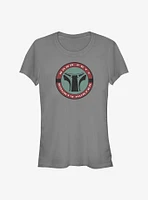 Star Wars Boba Fett Hunter Badge Girl's T-Shirt