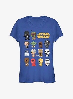 Star Wars Pixel Party Girl's T-Shirt