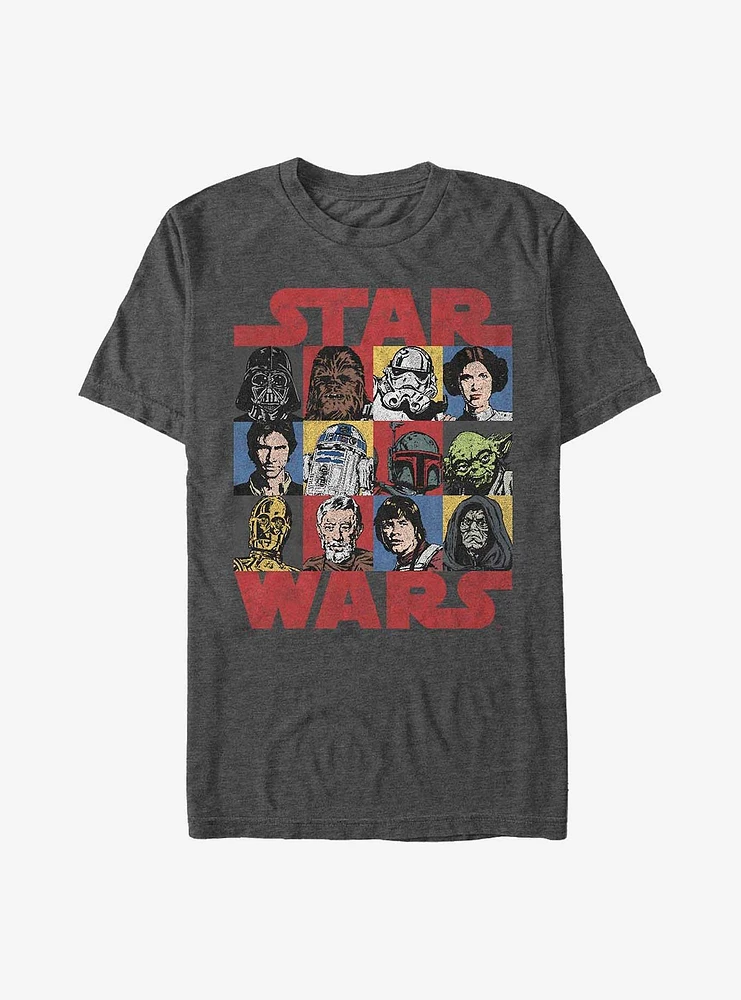 Star Wars Stars Group T-Shirt