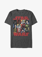 Star Wars Stars Group T-Shirt