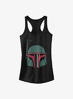 Star Wars Boba Fett Head Girl's Tank