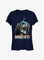 Star Wars The Mandalorian Mandomon Tracking Girl's T-Shirt