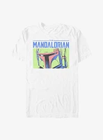 Star Wars The Mandalorian Boba Closeup T-Shirt