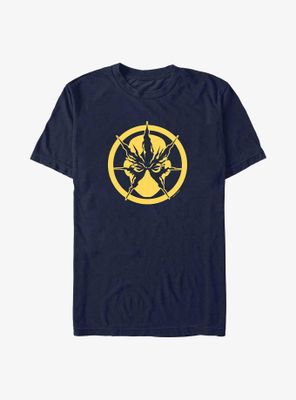 Marvel Spider-Man Electro Face Emblem T-Shirt