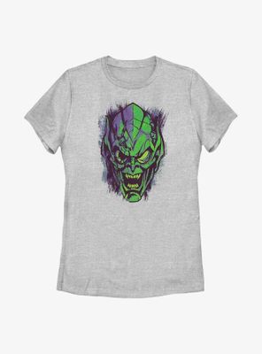 Marvel Spider-Man Green Goblin Helmet Womens T-Shirt