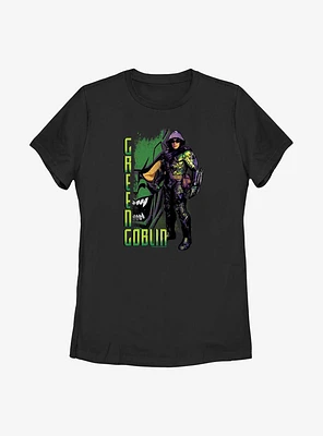 Marvel Spider-Man Green Goblin Womens T-Shirt