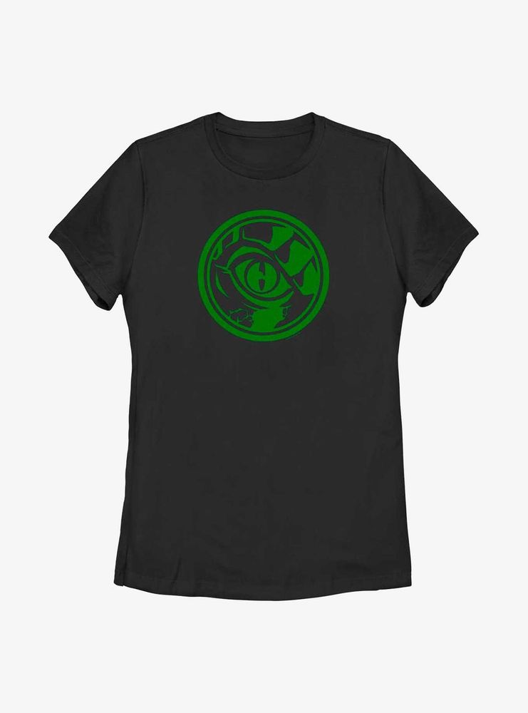 Marvel Spider-Man Lizard Eye Emblem Womens T-Shirt