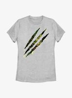 Marvel Spider-Man Lizard Scratch Womens T-Shirt