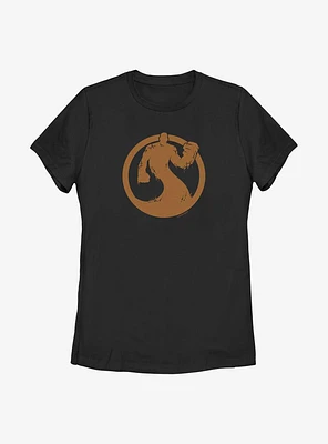 Marvel Spider-Man Sandman Emblem Womens T-Shirt