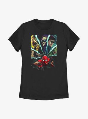 Marvel Spider-Man Villain Spidey Senses Womens T-Shirt