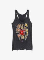 Marvel Spider-Man Web Of Villains Womens Tank Top