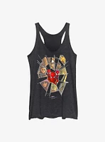 Marvel Spider-Man Web Of Villains Womens Tank Top