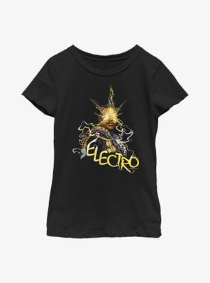 Marvel Spider-Man Electrical Electro Youth Girls T-Shirt