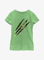 Marvel Spider-Man Lizard Scratch Youth Girls T-Shirt