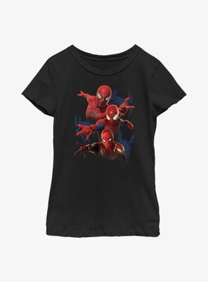 Marvel Spider-Man Go Web Youth Girls T-Shirt