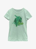 Marvel Spider-Man The Lizard Splash Youth Girls T-Shirt