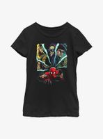 Marvel Spider-Man Villain Spidey Senses Youth Girls T-Shirt