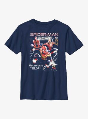 Marvel Spider-Man Multiverse Is Real Youth T-Shirt