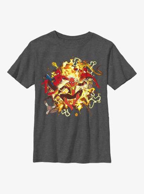 Marvel Spider-Man Spidey Explosion Youth T-Shirt