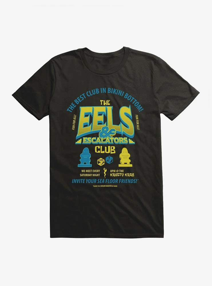 SpongeBob SquarePants The Eels & Escalators Club T-Shirt