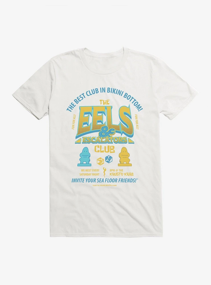 SpongeBob SquarePants The Eels & Escalators Club T-Shirt