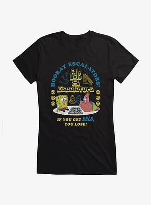 SpongeBob SquarePants Hooray Escalators Girls T-Shirt