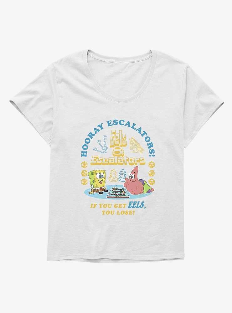 SpongeBob SquarePants Hooray Escalators Girls T-Shirt Plus