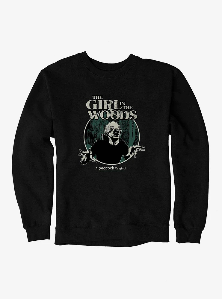 Peacock TV Girl The Woods Brute Sweatshirt