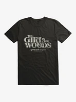 Peacock TV Girl The Woods Series Title T-Shirt