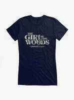 Peacock TV Girl The Woods Series Title Girls T-Shirt