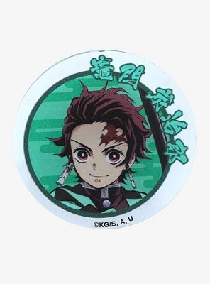 Demon Slayer: Kimetsu no Yaiba Tanjiro Kamado Circle Portrait Acrylic Pin