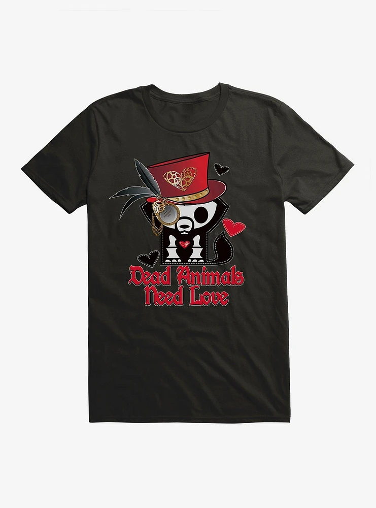 Skelanimals Dead Animals Need Love T-Shirt