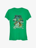 Star Wars Cloudy With A Fett Girl's T-Shirt