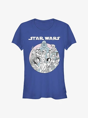 Star Wars Diagona Crew Girl's T-Shirt