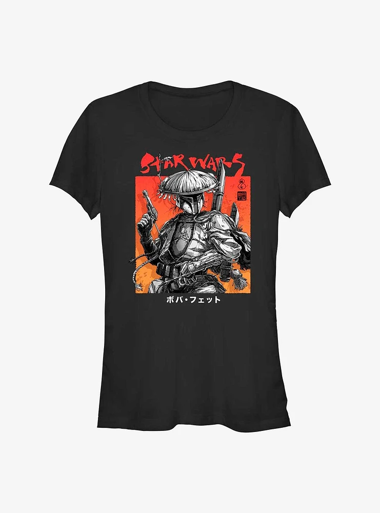 Star Wars: Visions Boba Fett Up Girl's T-Shirt