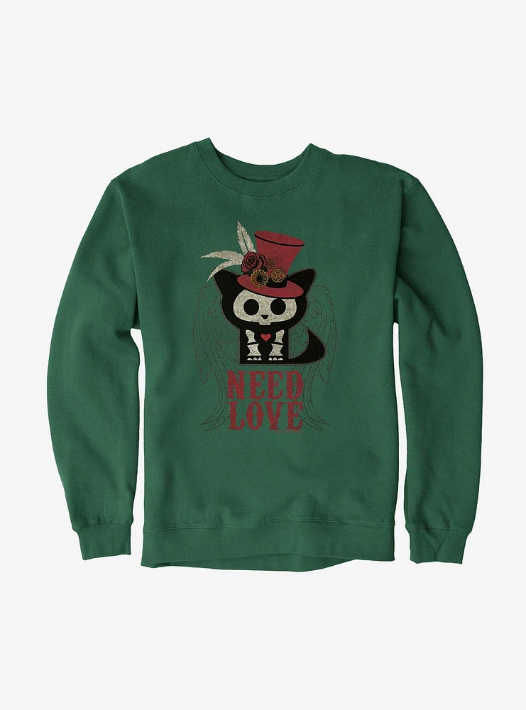 Skelanimals Kit Need Love Sweatshirt